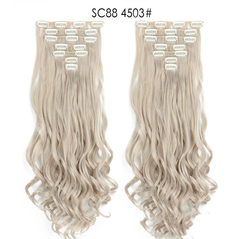Extension Bouclée à Clip – Fibres Haute Température, Plusieurs Couleurs 💇‍♀️✨ Yiwu Ruijia Auto Supplies Co., Ltd.