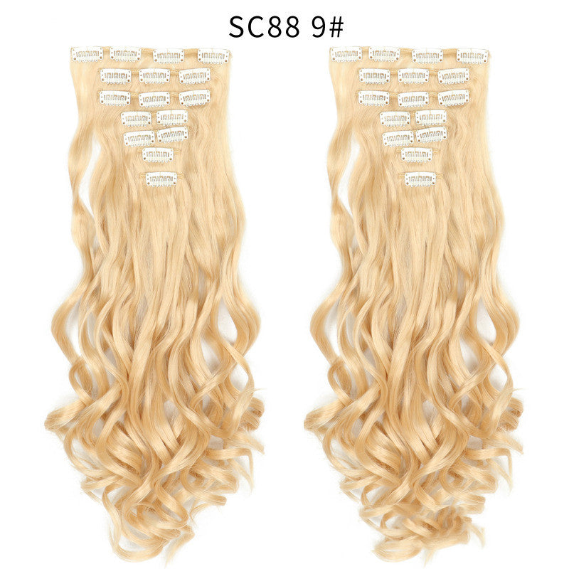Extension Bouclée à Clip – Fibres Haute Température, Plusieurs Couleurs 💇‍♀️✨ Yiwu Ruijia Auto Supplies Co., Ltd.