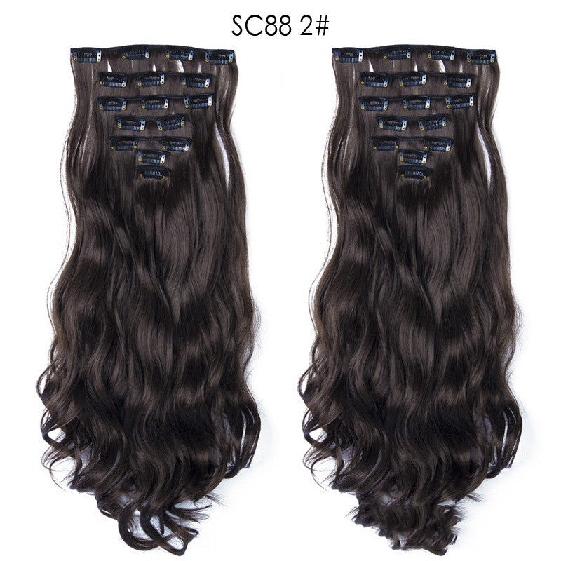 Extension Bouclée à Clip – Fibres Haute Température, Plusieurs Couleurs 💇‍♀️✨ Yiwu Ruijia Auto Supplies Co., Ltd.