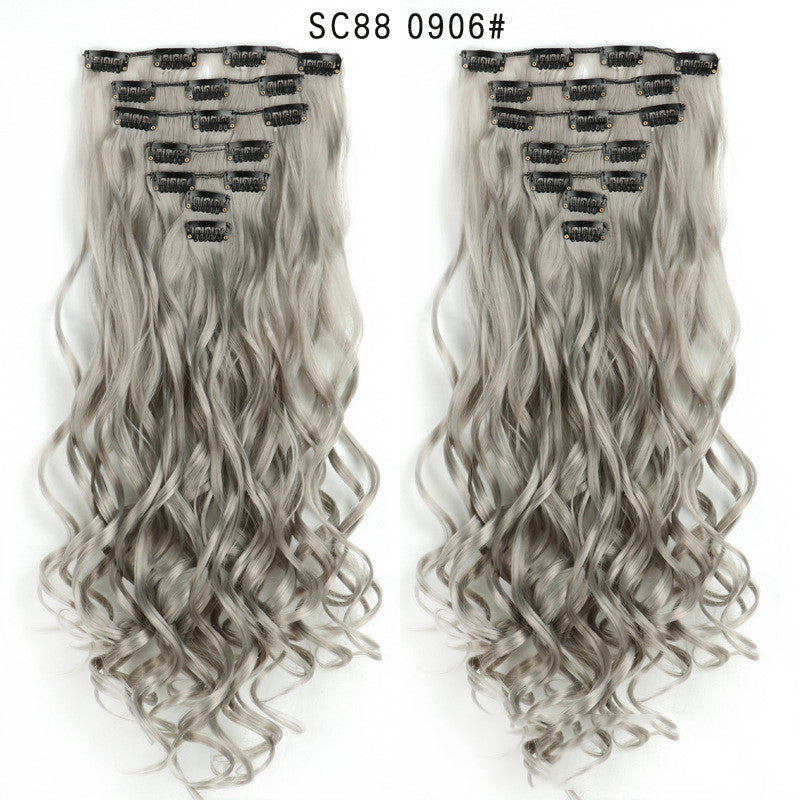 Extension Bouclée à Clip – Fibres Haute Température, Plusieurs Couleurs 💇‍♀️✨ Yiwu Ruijia Auto Supplies Co., Ltd.