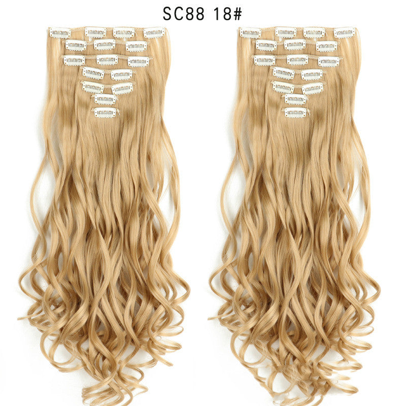 Extension Bouclée à Clip – Fibres Haute Température, Plusieurs Couleurs 💇‍♀️✨ Yiwu Ruijia Auto Supplies Co., Ltd.