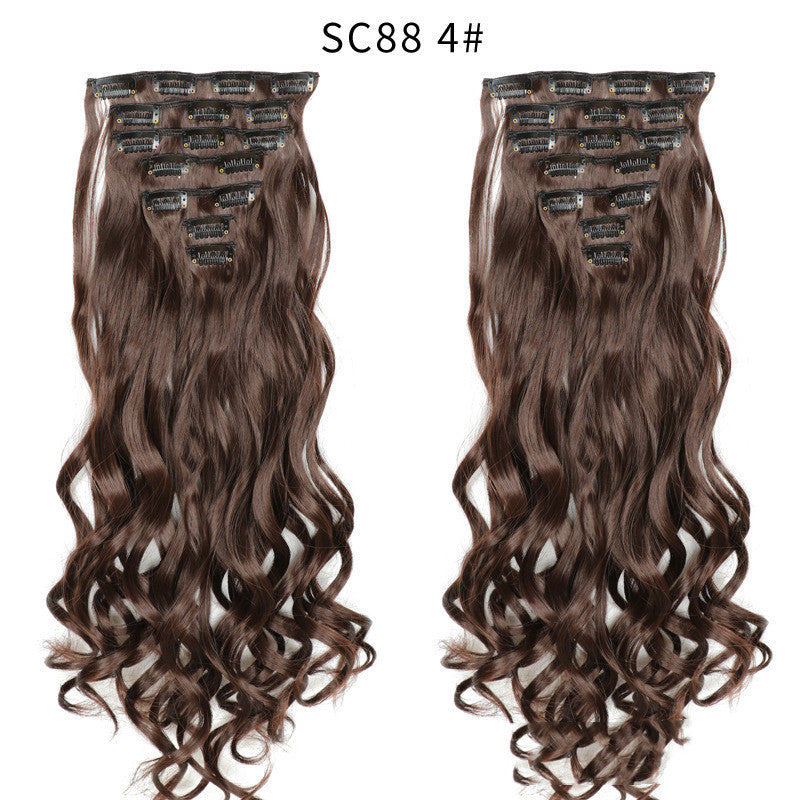 Extension Bouclée à Clip – Fibres Haute Température, Plusieurs Couleurs 💇‍♀️✨ Yiwu Ruijia Auto Supplies Co., Ltd.