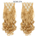 Extension Bouclée à Clip – Fibres Haute Température, Plusieurs Couleurs 💇‍♀️✨ Yiwu Ruijia Auto Supplies Co., Ltd.