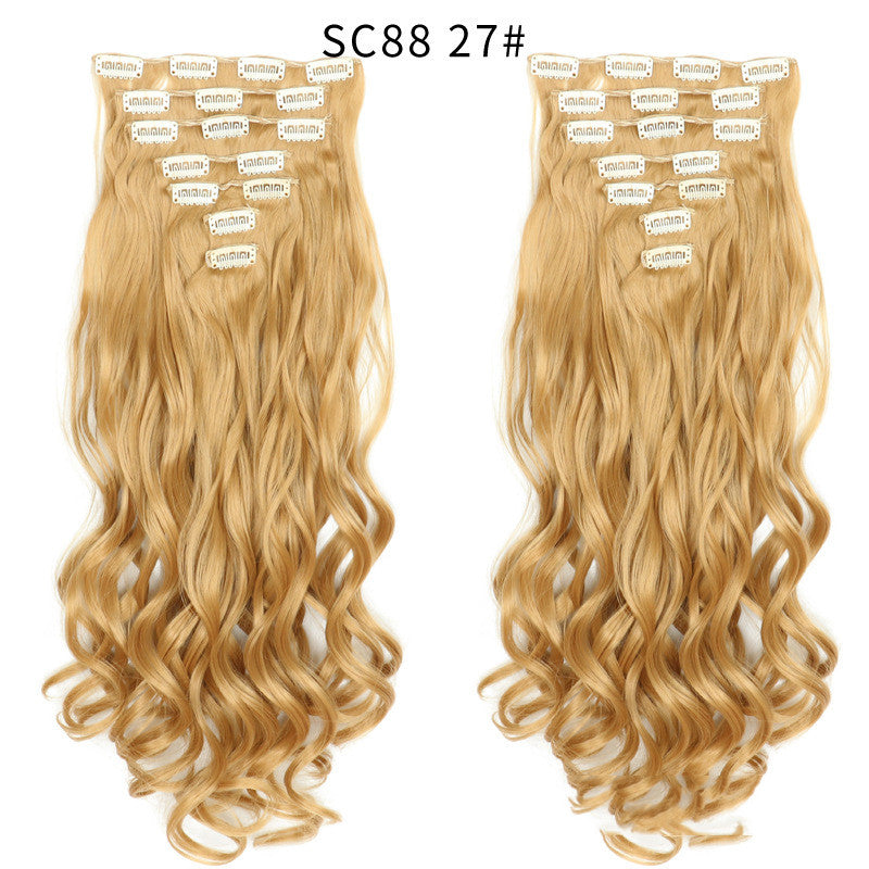 Extension Bouclée à Clip – Fibres Haute Température, Plusieurs Couleurs 💇‍♀️✨ Yiwu Ruijia Auto Supplies Co., Ltd.