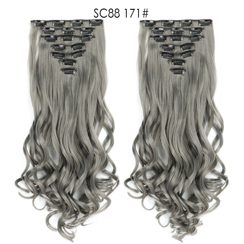 Extension Bouclée à Clip – Fibres Haute Température, Plusieurs Couleurs 💇‍♀️✨ Yiwu Ruijia Auto Supplies Co., Ltd.