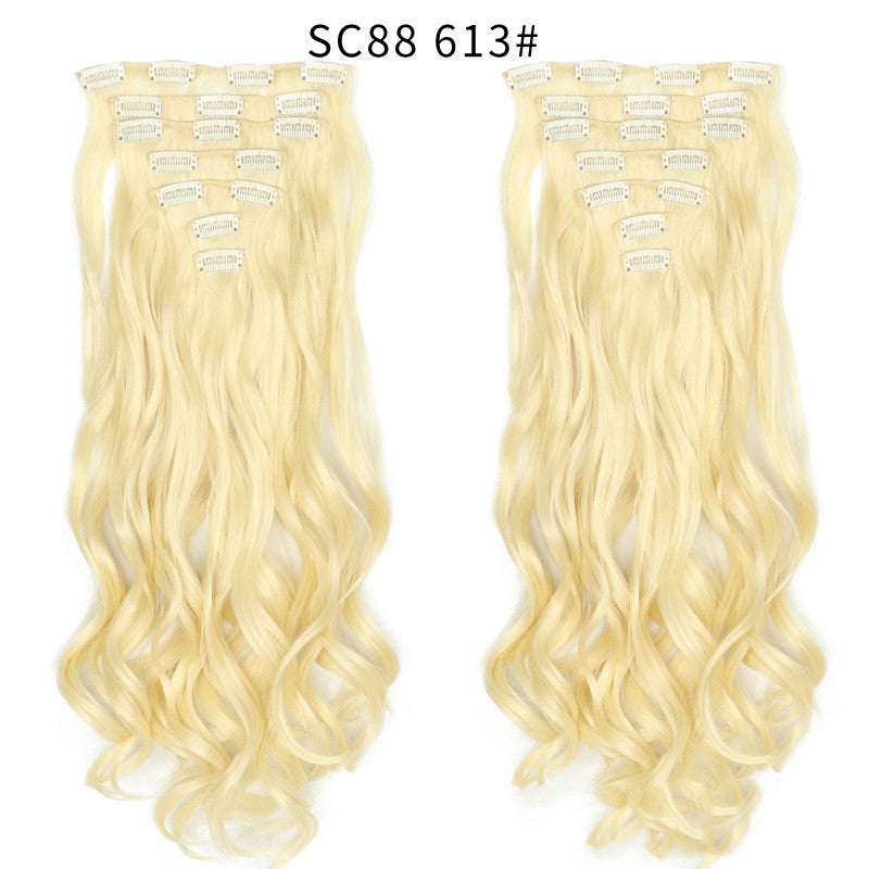 Extension Bouclée à Clip – Fibres Haute Température, Plusieurs Couleurs 💇‍♀️✨ Yiwu Ruijia Auto Supplies Co., Ltd.