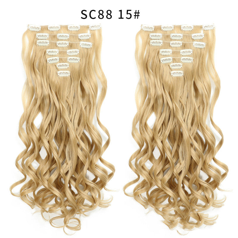Extension Bouclée à Clip – Fibres Haute Température, Plusieurs Couleurs 💇‍♀️✨ Yiwu Ruijia Auto Supplies Co., Ltd.