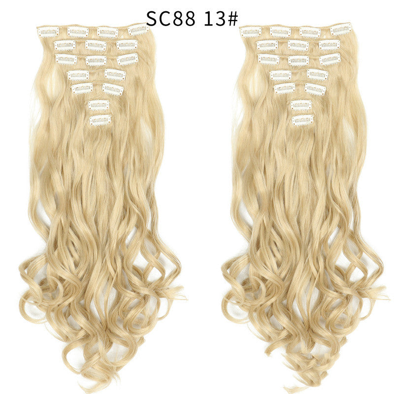 Extension Bouclée à Clip – Fibres Haute Température, Plusieurs Couleurs 💇‍♀️✨ Yiwu Ruijia Auto Supplies Co., Ltd.