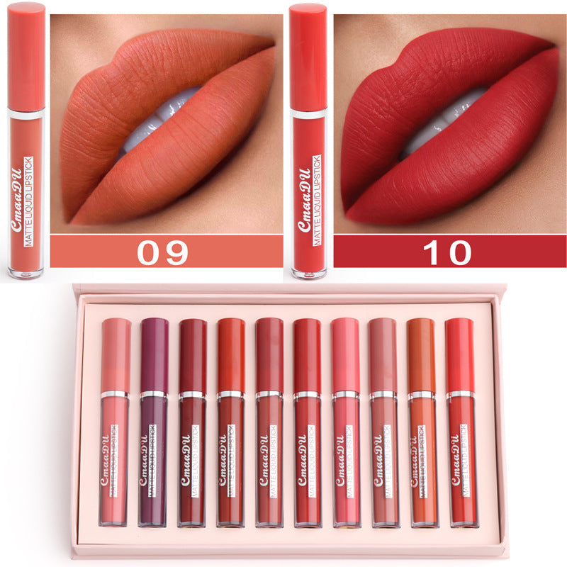 Women's Non-stick Cup Waterproof Matte Lipstick Yiwu Ruijia Auto Supplies Co., Ltd.