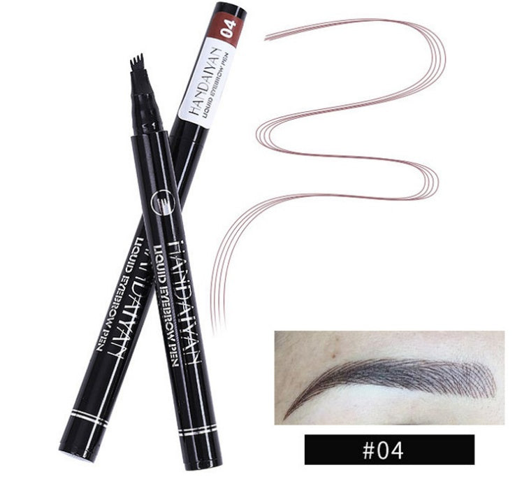 Microblading Eyebrow Pencil Waterproof Fork Tip Tattoo Pen Tinted Fine Sketch Eye Brow Pencils Long Lasting Eyebrows Yiwu Ruijia Auto Supplies Co., Ltd.
