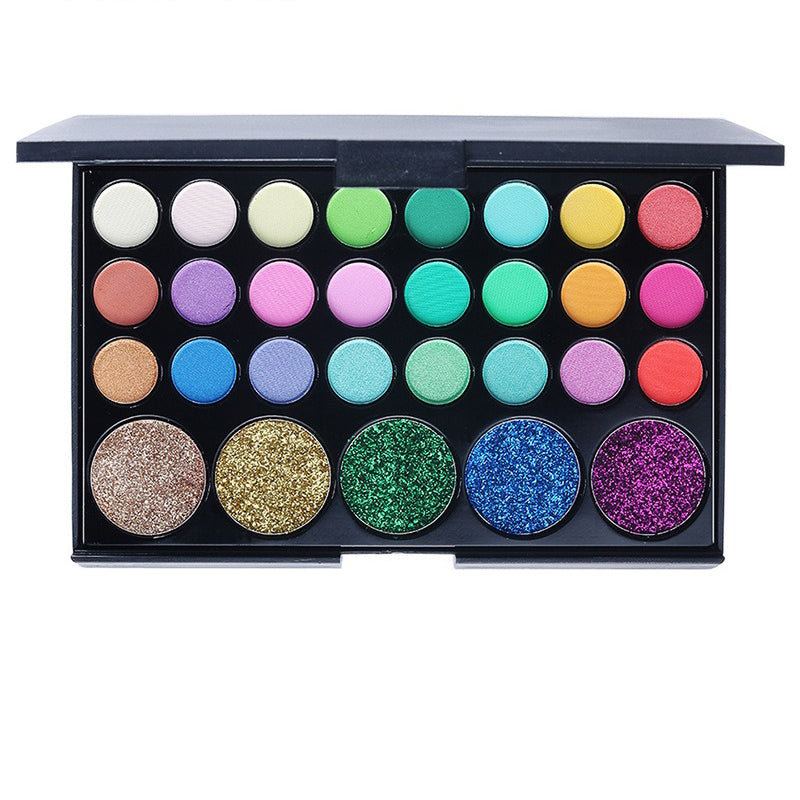 Palette 29 Fards à Paupières – Mates &amp; Shimmer, Longue Tenue &amp; Ultra-Pigmentés 👁️✨ Yiwu Ruijia Auto Supplies Co., Ltd.