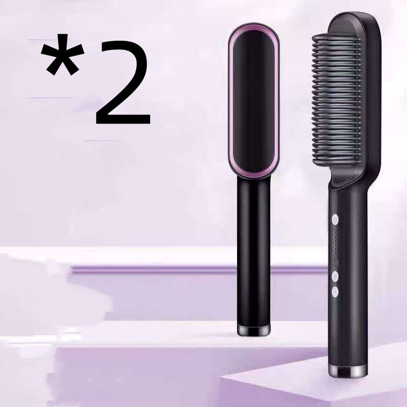 Peigne Lisseur Anti-Brûlure 10 Niveaux – Céramique Tourmaline, Cheveux Secs & Mouillés, Lissage et Boucles Faciles Yiwu Ruijia Auto Supplies Co., Ltd.