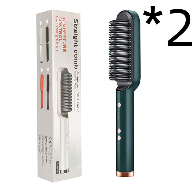 Peigne Lisseur Anti-Brûlure 10 Niveaux – Céramique Tourmaline, Cheveux Secs & Mouillés, Lissage et Boucles Faciles Yiwu Ruijia Auto Supplies Co., Ltd.