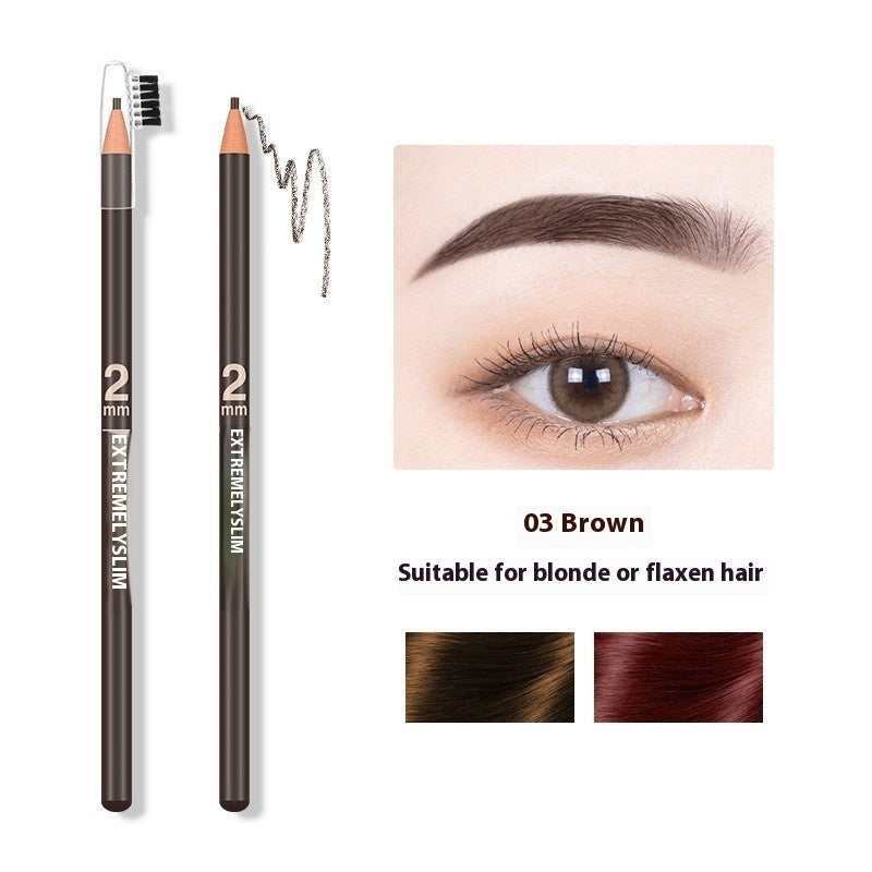 Line Drawing Waterproof Sweat-proof Non-fading Brushed Natural Eyebrow Pencil Yiwu Ruijia Auto Supplies Co., Ltd.