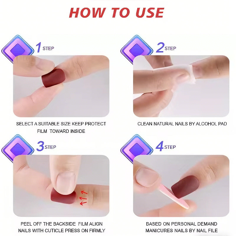 💅 24PCS Faux Ongles Diamant Cerf &amp; Flocons – Style Long Glamour Hiver Yiwu Ruijia Auto Supplies Co., Ltd.