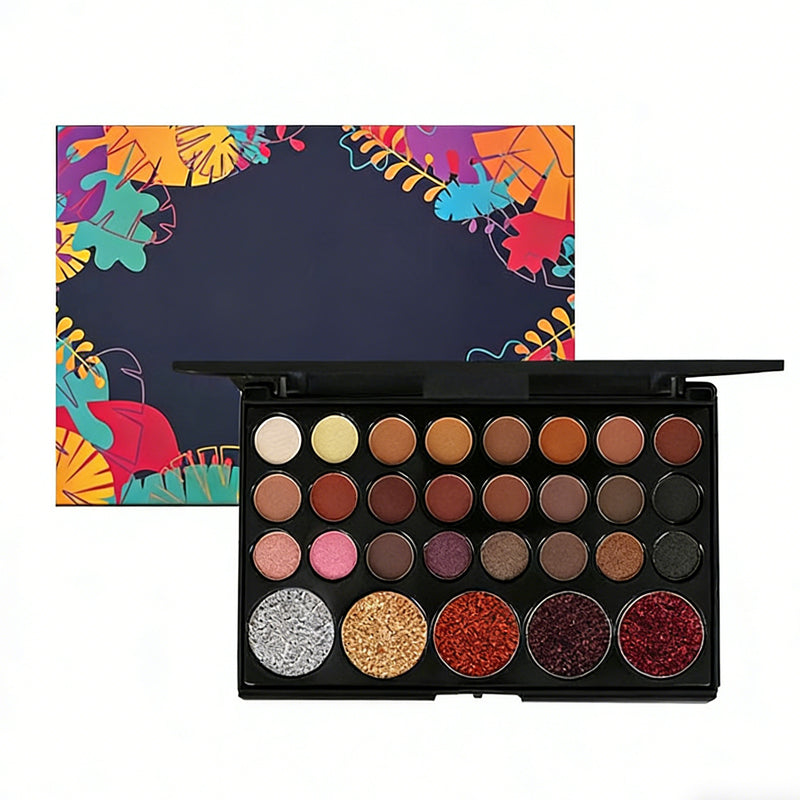 Palette 29 Fards à Paupières – Mates &amp; Shimmer, Longue Tenue &amp; Ultra-Pigmentés 👁️✨ Yiwu Ruijia Auto Supplies Co., Ltd.