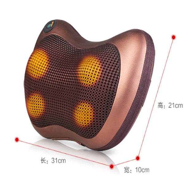 Coussin Massant Cervical & Dos – Infrarouge, Chaleur & Rotation 360° 💆‍♀️✨ Yiwu Ruijia Auto Supplies Co., Ltd.