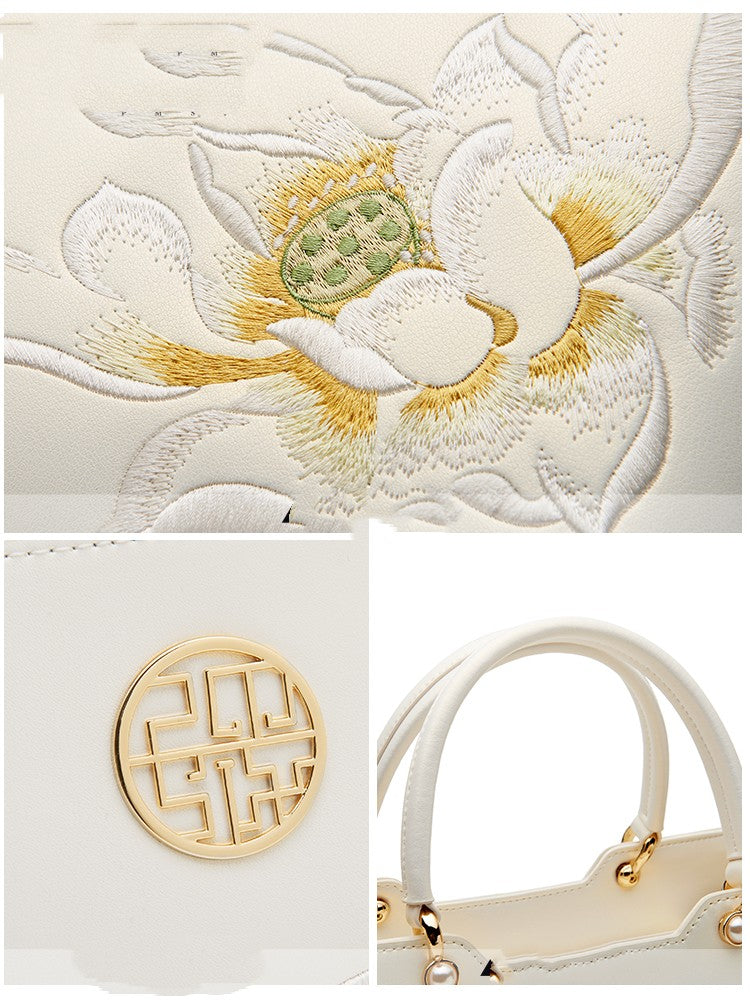 👜 Sac bandoulière fleuri en cuir – Élégance & style naturel Yiwu Ruijia Auto Supplies Co., Ltd.