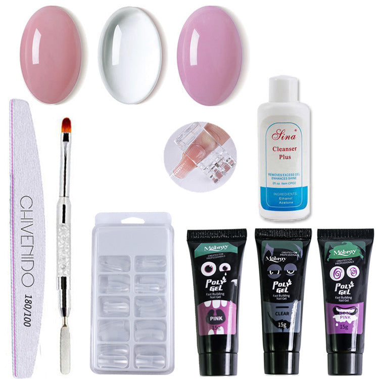 Colle Extension Ongles Nail Art – Gel Photothérapie Longue Durée, 4 Teintes 💅✨ Yiwu Ruijia Auto Supplies Co., Ltd.