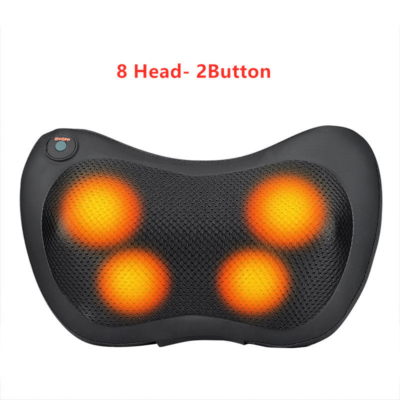 Coussin Massant Cervical & Dos – Infrarouge, Chaleur & Rotation 360° 💆‍♀️✨ Yiwu Ruijia Auto Supplies Co., Ltd.