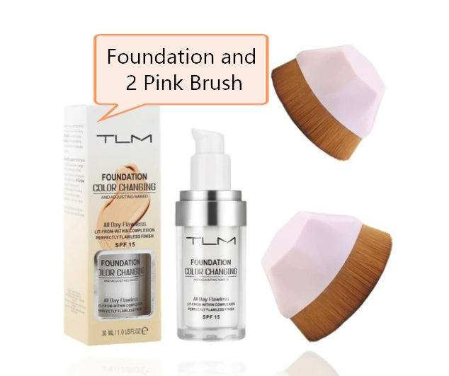 Temperature Liquid Foundation Concealer Portable Natural Color  Makeup Foundation BB Concealer Yiwu Ruijia Auto Supplies Co., Ltd.