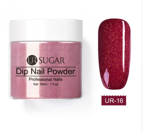 Paillettes Ongles UR Sugar – Poudre Dip System Longue Tenue, 30ml ✨💅 Yiwu Ruijia Auto Supplies Co., Ltd.