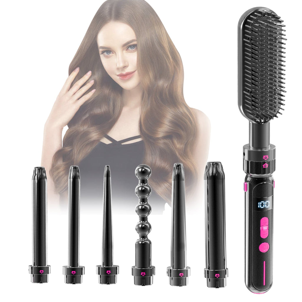 Fer à Boucler &amp; Lisser 2 en 1 – 30 Niveaux, Céramique &amp; Chauffage PTC Rapide 🌀💇♀️✨ Yiwu Ruijia Auto Supplies Co., Ltd.