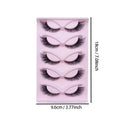5 Paires Faux Cils Touffus Effet Vison – Volume 3D &amp; Regard Intense 👁️✨ Yiwu Ruijia Auto Supplies Co., Ltd.