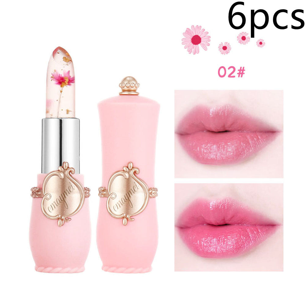 Rouge à Lèvres Floral Caméléon – Change de Couleur Selon ton pH, 6 Fleurs 💋✨ Yiwu Ruijia Auto Supplies Co., Ltd.