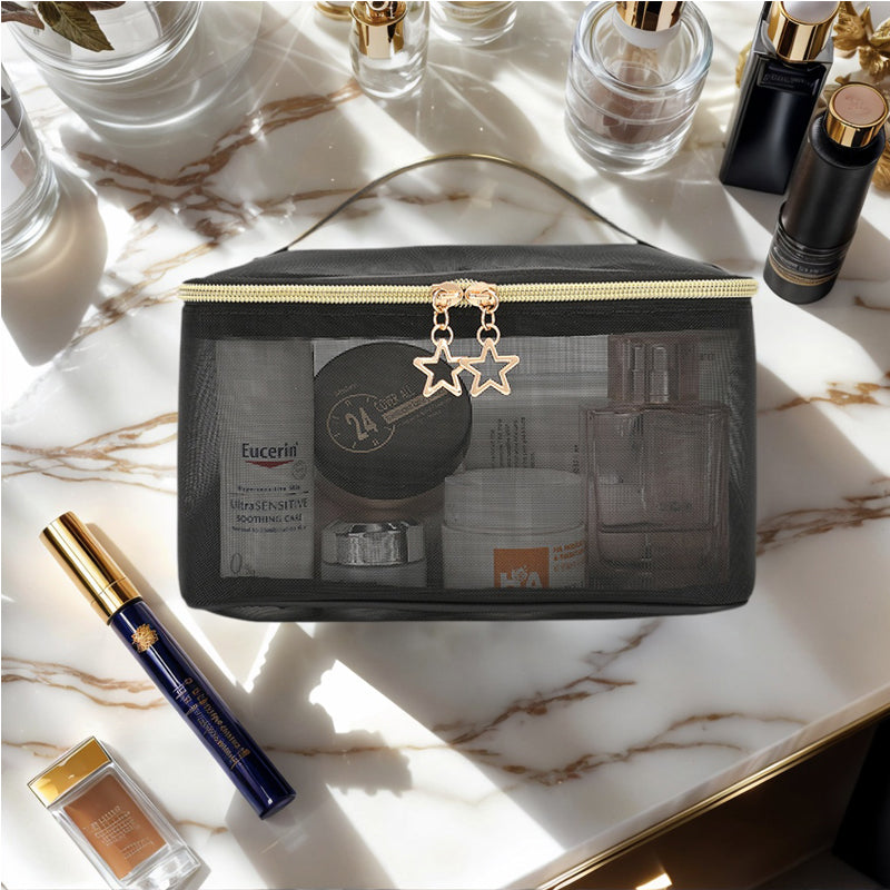 👜✨ Trousse de Toilette Suspendue Double Compartiment – Élégante & Ultra Pratique Yiwu Ruijia Auto Supplies Co., Ltd.