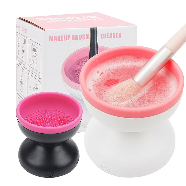 Nettoyeur Électrique Pinceaux Maquillage – 80 tr/min, Portable &amp; 1 Bouton 🖌️✨ Yiwu Ruijia Auto Supplies Co., Ltd.