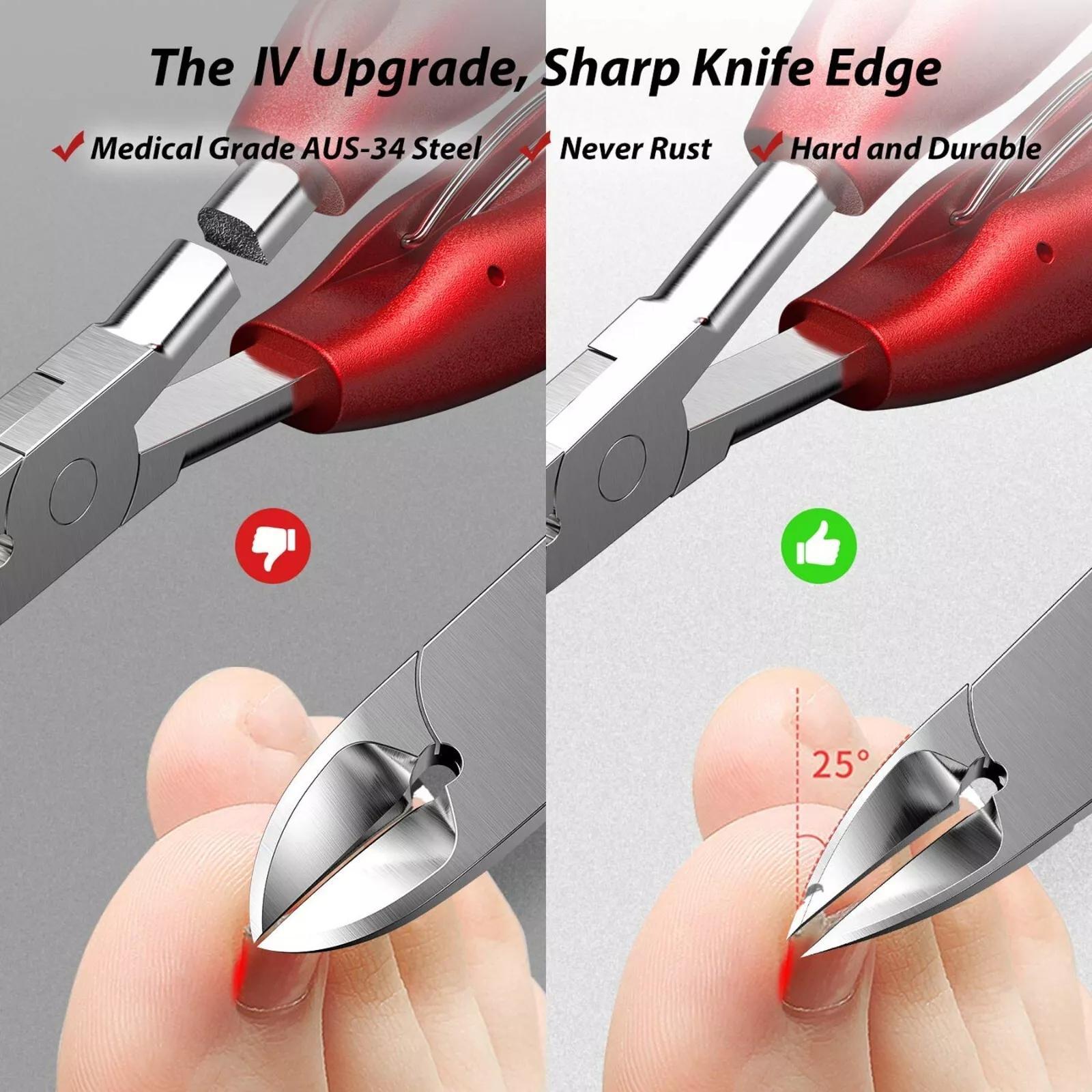 Podiatrist's Special Toenail Clippers For The Elderly With Thick Toenails Yiwu Ruijia Auto Supplies Co., Ltd.