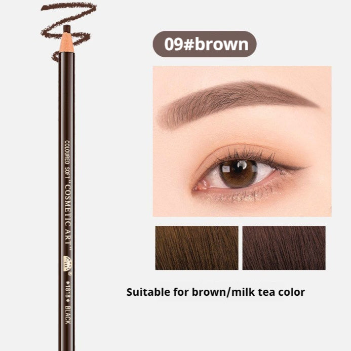 Line Drawing Waterproof Sweat-proof Non-fading Brushed Natural Eyebrow Pencil Yiwu Ruijia Auto Supplies Co., Ltd.