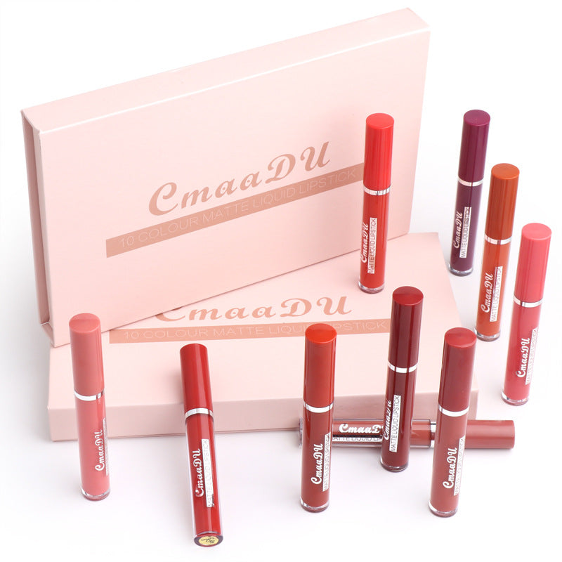 Women's Non-stick Cup Waterproof Matte Lipstick Yiwu Ruijia Auto Supplies Co., Ltd.