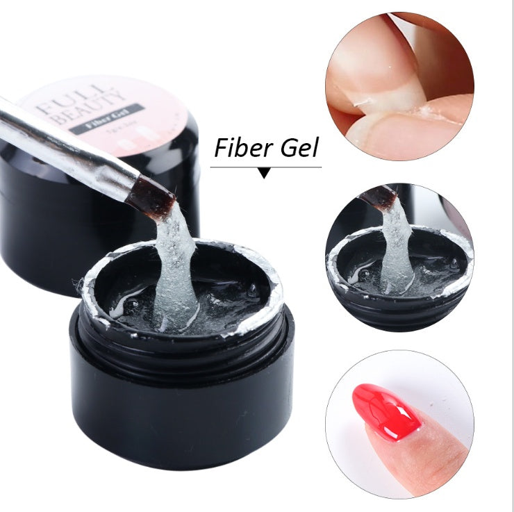 Gel Fibre de Verre Ongles – Réparation &amp; Extension, Tenue 45 Jours 💅✨ Yiwu Ruijia Auto Supplies Co., Ltd.