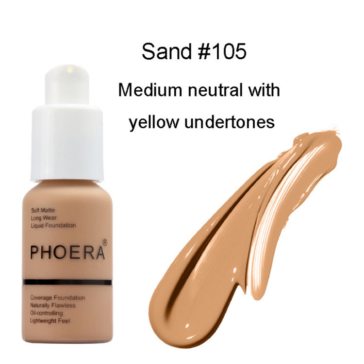 Explosive Press Type Oil Control Natural Color Matte Concealer Foundation Cream Yiwu Ruijia Auto Supplies Co., Ltd.