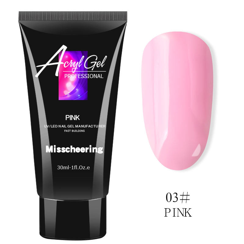 Poly Nail Gel Extension – 30ml, 9 Couleurs, Compatible UV/LED 💅✨ Yiwu Ruijia Auto Supplies Co., Ltd.