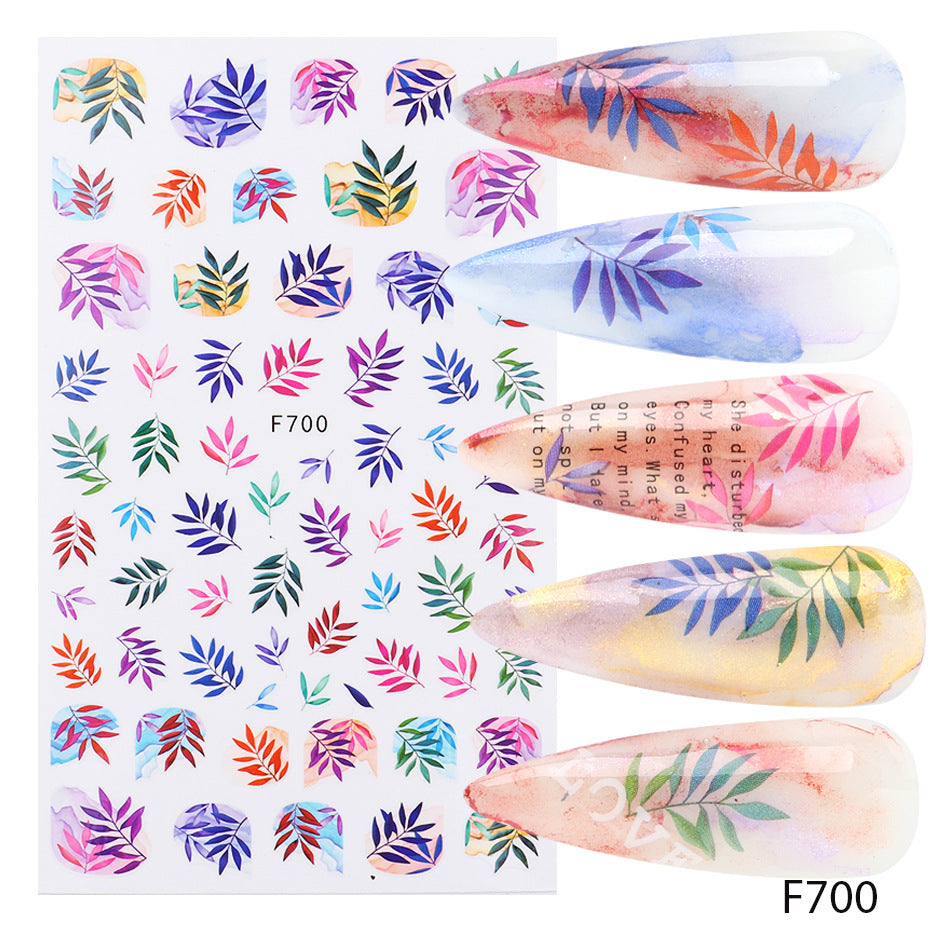 Autocollants Nail Art – Collection Platine & Or Noir, Sans Colorant 💅✨ Yiwu Ruijia Auto Supplies Co., Ltd.