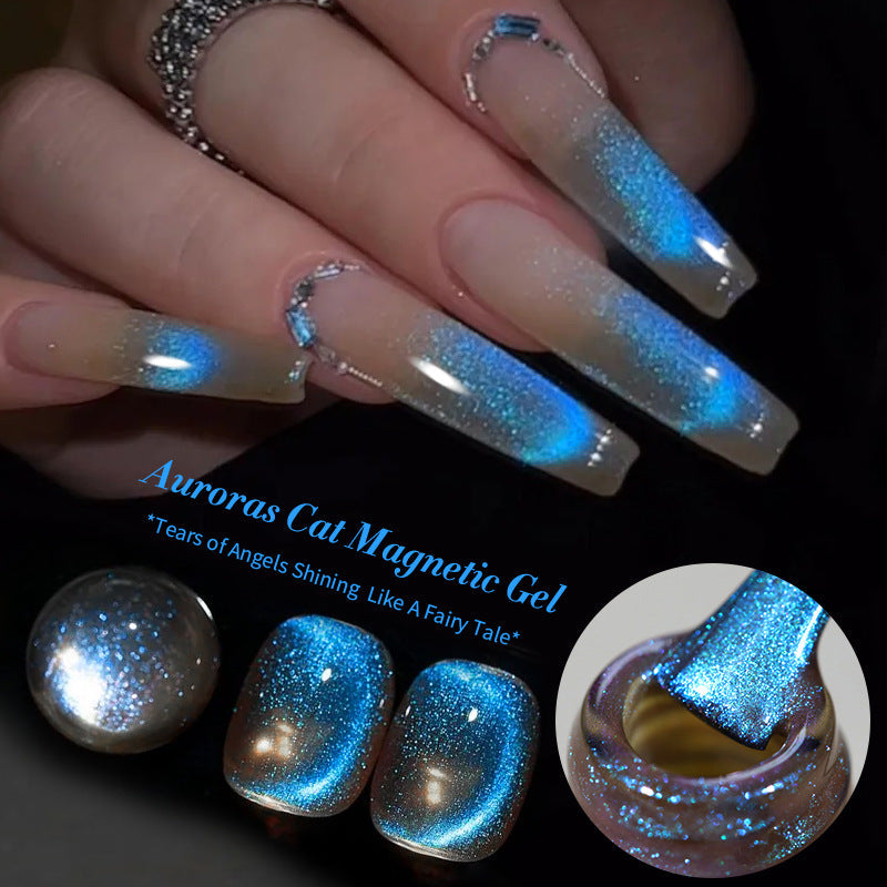 Vernis Gel Œil de Chat – 6 Couleurs Effet Glacé, Nail Art Magnétique 💅✨ Yiwu Ruijia Auto Supplies Co., Ltd.