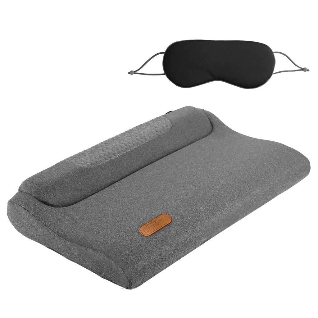Oreiller Massage Cervical Chauffant – Vibrations 3 Niveaux, Mousse Mémoire de Forme 💆‍♀️✨ Yiwu Ruijia Auto Supplies Co., Ltd.