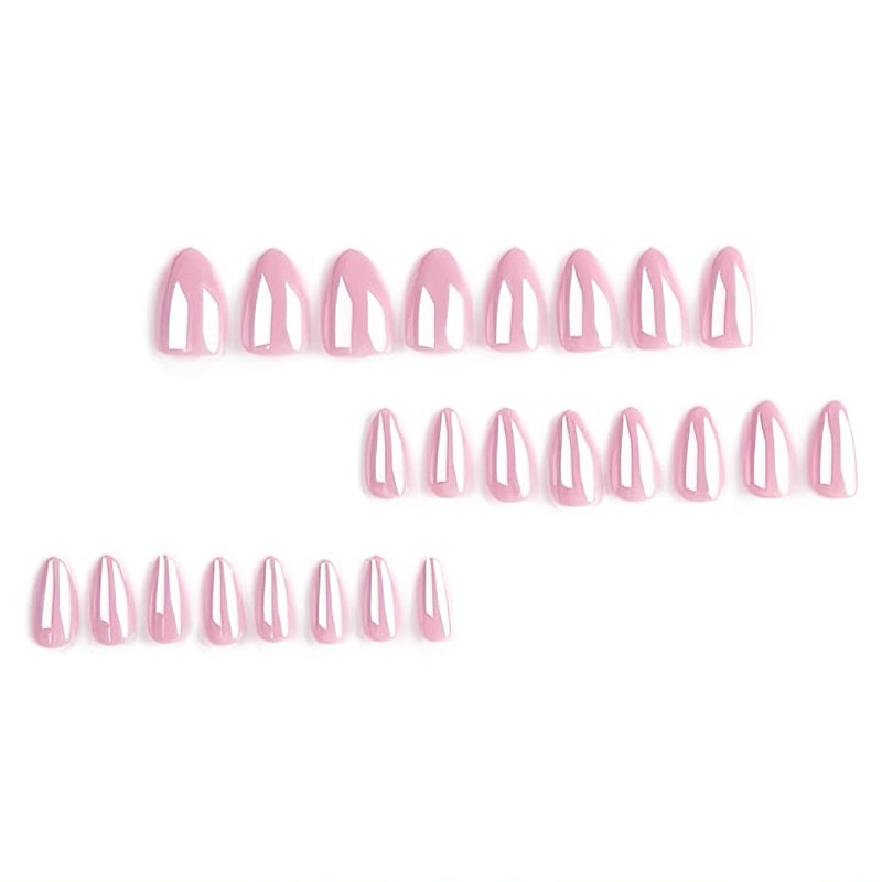 Kit de 24 Faux Ongles Effet Poudre Aurora – Longueur Tuyau d’Eau, Bout Carré 🌌💅 Yiwu Ruijia Auto Supplies Co., Ltd.
