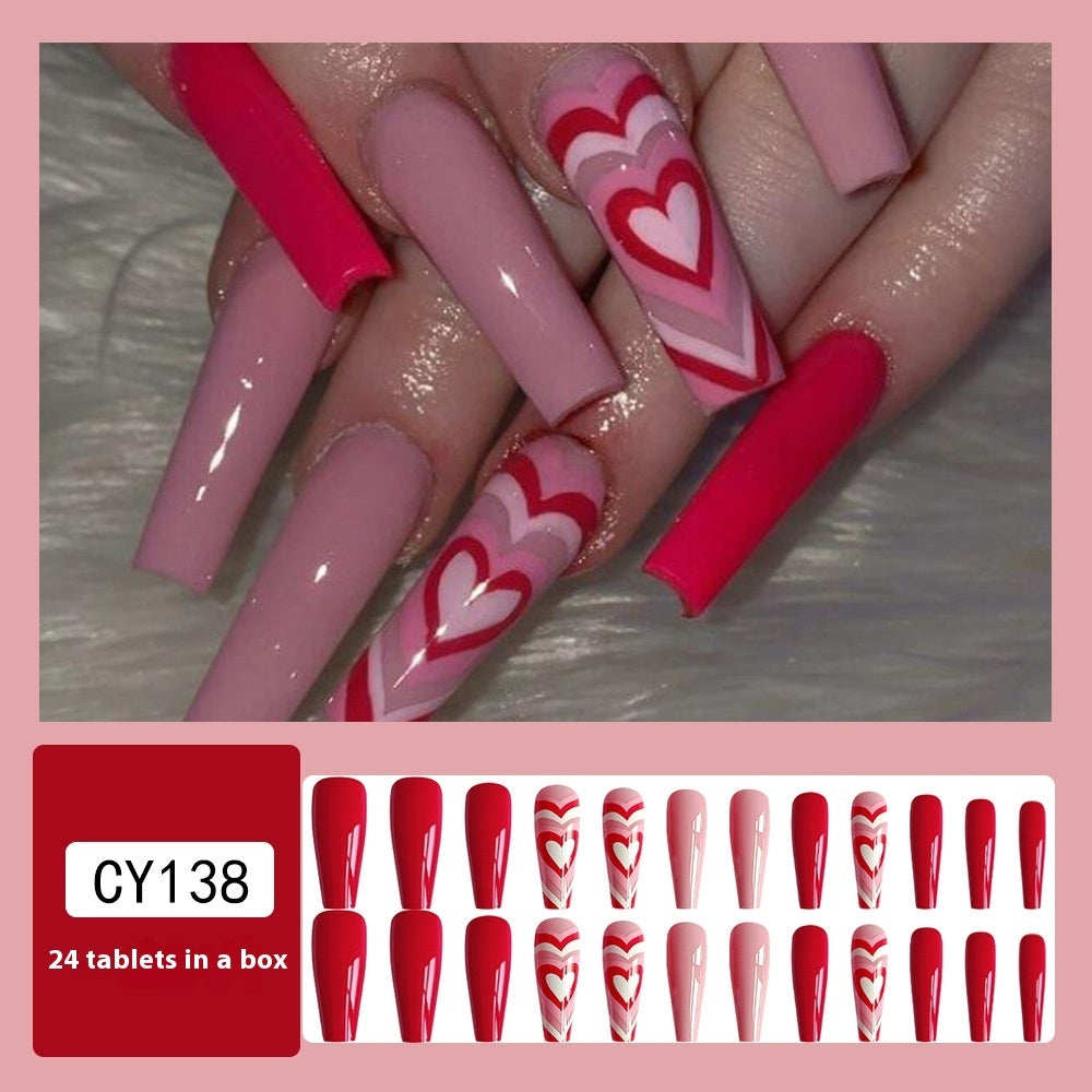 Ultra-long Fake Nail Patch Wear Armor Yiwu Ruijia Auto Supplies Co., Ltd.