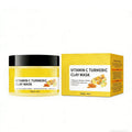 Masque Argile Curcuma &amp; Vitamine C – Anti-Taches, Purifiant &amp; Éclat, 150g 🌿✨ Yiwu Ruijia Auto Supplies Co., Ltd.