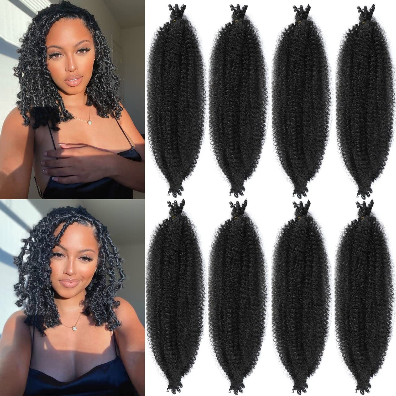 Extension Cheveux Keke Fluffy – Fibres Haute Température, 10 Couleurs & 3 Longueurs 💇‍♀️✨ Yiwu Ruijia Auto Supplies Co., Ltd.