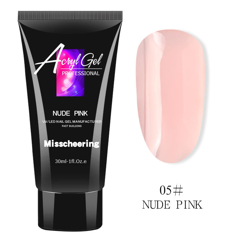 Poly Nail Gel Extension – 30ml, 9 Couleurs, Compatible UV/LED 💅✨ Yiwu Ruijia Auto Supplies Co., Ltd.