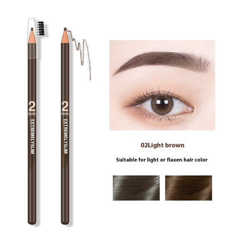 Line Drawing Waterproof Sweat-proof Non-fading Brushed Natural Eyebrow Pencil Yiwu Ruijia Auto Supplies Co., Ltd.
