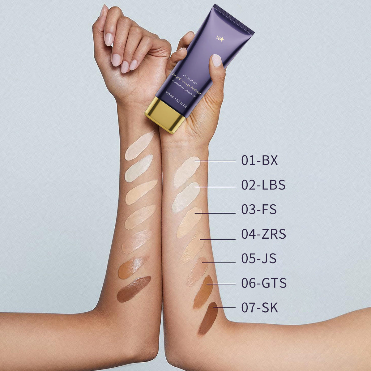 Body Tattoo Concealer Care Cream Waterproof And Sweat-proof Yiwu Ruijia Auto Supplies Co., Ltd.