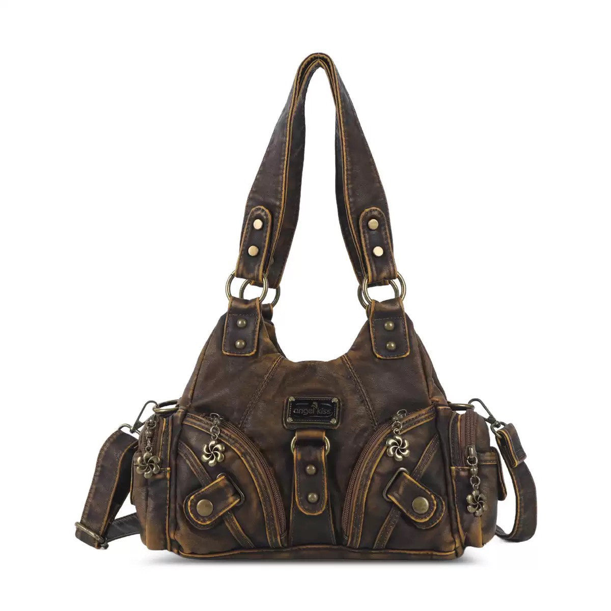 Sac Bandoulière Léopard Post-Apocalyptique – Style Edgy &amp; Tendance, Jeunes Adultes 👜🐆✨ Yiwu Ruijia Auto Supplies Co., Ltd.