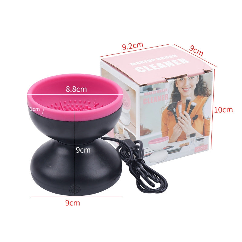 Nettoyeur Électrique Pinceaux Maquillage – 80 tr/min, Portable &amp; 1 Bouton 🖌️✨ Yiwu Ruijia Auto Supplies Co., Ltd.