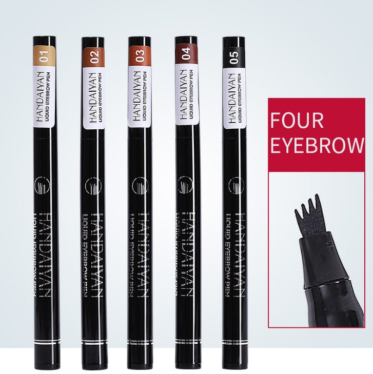 Microblading Eyebrow Pencil Waterproof Fork Tip Tattoo Pen Tinted Fine Sketch Eye Brow Pencils Long Lasting Eyebrows Yiwu Ruijia Auto Supplies Co., Ltd.